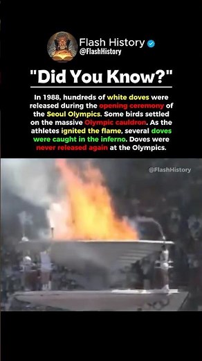 This Olympic Tradition Ended in Disaster 😳