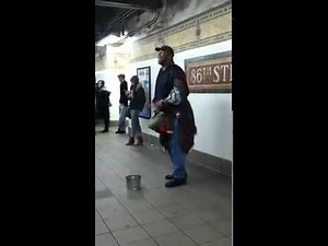 Homeless man sings Adele's Someone like you.Amazing!