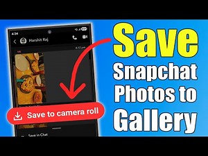 How to Save Snapchat Photos to your Gallery (Easy Way)