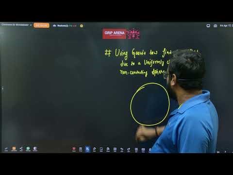 CBSE Class 12 | PHYSICS | Electric Flux and It’s Applications & Gauss’s Law | Day 3 | Grip Arena