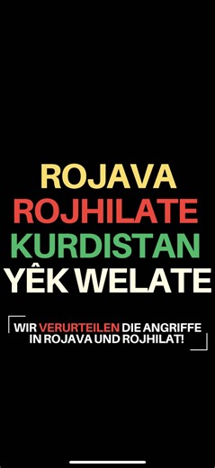 Menschenleben in Aleppo und Rojava: Ein Aufruf