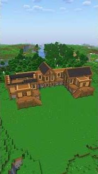 Minecraft Easy Spruce House #minecraft