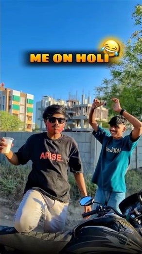 Me On Holi 🌈😂 #comedy #funny #happyholi #holi #holi2026 #shorts