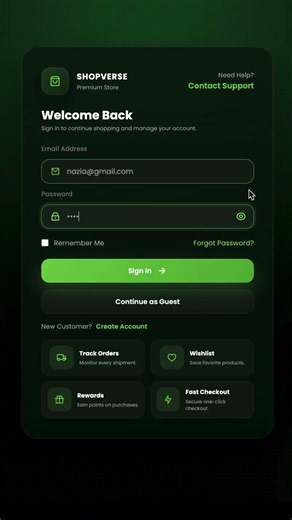 Responsive Login Page