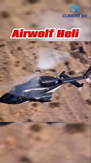 Airwolf Bell-222 Helicopter | The 80s TV Legend in MOC 🚁📺