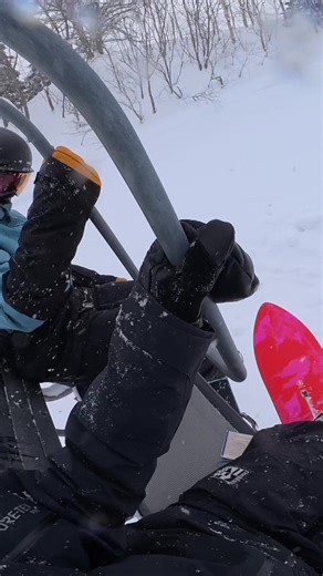 Exciting Day Snowboarding in Japan