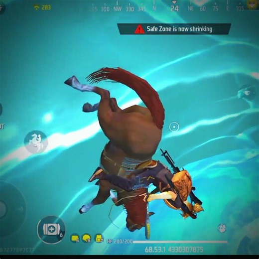 OB53 UPDATE 💯✅ HORSE RIDING FREE FIRE 🔥😊 #shortsfeed #ob53update #viral