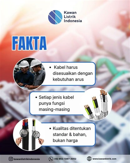 MITOS VS FAKTA seputar kabel Listrik