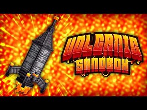 Minecraft Volcanic Sandbox | ESCAPING THE VOLCANO BY ANY MEANS NECESSARY! #9 Modded Volcanoblock