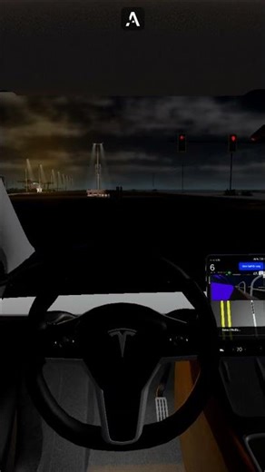 Model Y turning radius - Tesla autopilot simulator Roblox #teslaautopilotsimulatorroblox