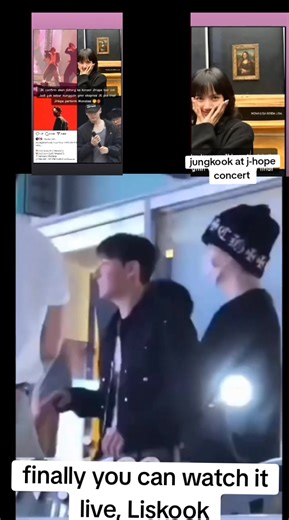 Liskook Live Performance of Mona Lisa at J-Hope Concert