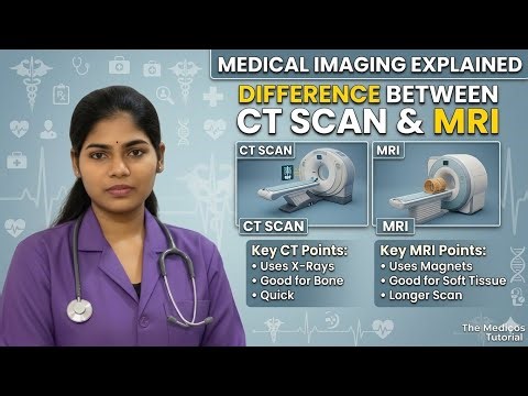 MRI vs CT SCAN | What's the difference ?