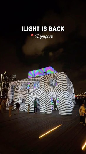 iLight is back in Singapore✨🇸🇬