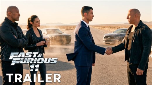 《速度与激情 11》 (2026) 最新预告 | 范·迪塞尔、克里斯蒂亚诺·罗纳尔多、道恩·强森 _ 概念片