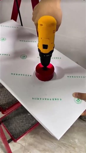 Drilling Large Holes Using Hole Saws For Professional And Detailed Creative Woodworking Job