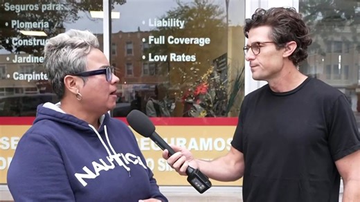 Jacob Soboroff speaks to people in Chicago suburb after ICE arrests 2 men at bakery