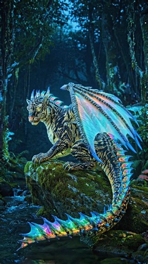 The Ultimate Predator: Tiger x Spinosaurus Hybrid! 🐯🦖