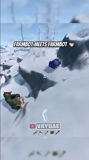 found another farmbot in the snow 😁 #rust