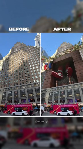 Jordan Christmas Ad Remake Before & After | CGI VFX