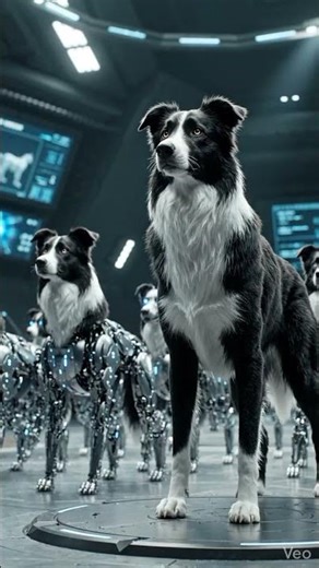 “Dogs Enter the Future World 😱🐶 #shorts#youtubeshorts #dog
