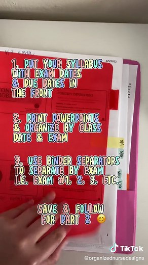 Effective Nursing School Binder Organization Tips and Ideas