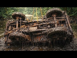 Restoring a Wrecked, Flooded Dump Truck – Severely Damaged Engine Overhaul / Restorations King