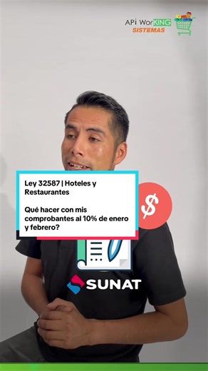 Atención Restaurantes y Hoteles | Ley 32387. Debo declarar mis comprobantes de enero y febrero al 10% o 10.5%?