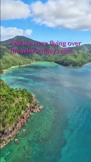 Helicopter Ride Over the Whitsundays and the Great Barrier Reef