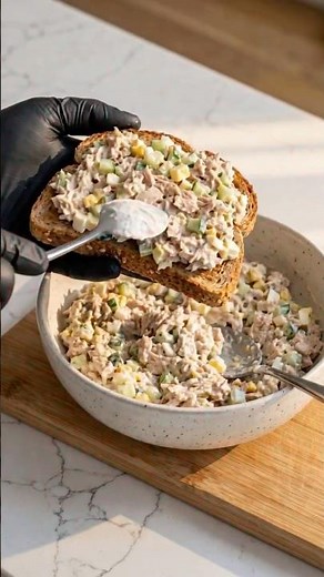Creamy Tuna Crunch 🐟 #reklam