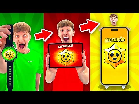 JEDE MINUTE wird mein HANDY GRÖßER in BRAWL STARS! 😱