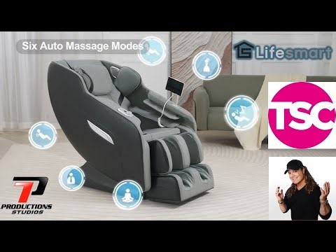 LifeSmart 2D Massaging Chair Live and BTS