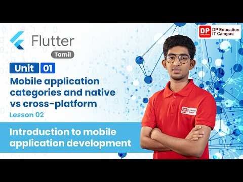 Unit 01 | L2 | Mobile application categories and native vs cross-platform explanation| Flutter-Tamil
