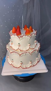 282K views · 9.2K reactions | Tier birthday cake 殺 Full recipe below comment  | Amazing Cake Decorating | Facebook