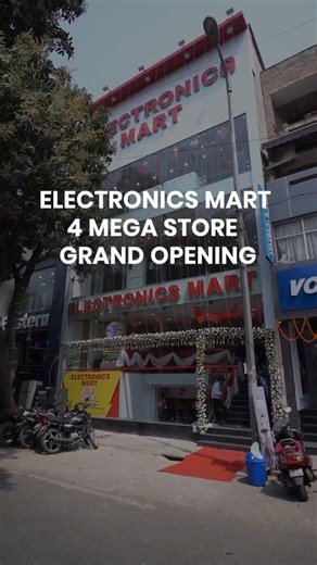 Electronics Mart | Here's a glimpse of the grand launch of our 4 Electronics Mart mega stores and the gold chain lucky draw! It was a special day filled with... | Instagram