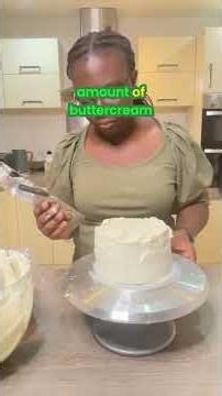 Cake Decorating Disaster? Fix Buttercream Bumps & Cracks!