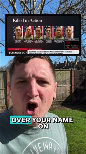 “Thanks for your service, son! Here’s Tom with the finance news!” #iranwar #oilwar #military