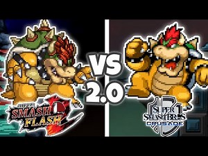 MOVESET COMPARACIÓN - BOWSER (SSF2 VS SSBC, 2.0)