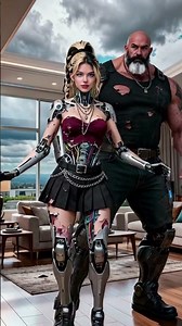 Beauty and The BEAST Bot! 🤯 (Robot Dance Will Shock You) #Shorts