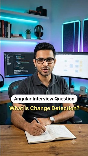 What Is Change Detection in Angular #angular21 #angular22 #angularinterview #angularproject