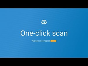 Auslogics BoostSpeed 12 - One-click scan tool