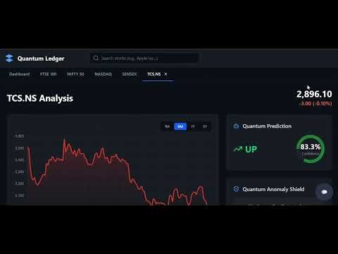 Quantum Ledger: A Hybrid VQC–QSVM Model with Explainable Stock Market Forecasting