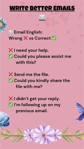 Write Better Emails ✉️ | Stop Using These Basic English Phrases!