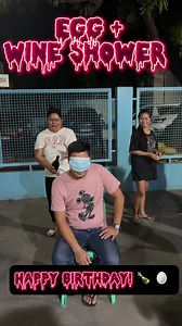 Intense Birthday Surprise! HAHAHAHA #happybirthday #happyhour #birthdaycelebration #wineshower #fbreelsvideo #trend | Heart of PVL