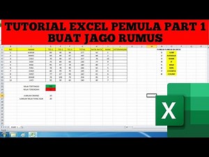Tutorial Microsoft Excel untuk Pemula Part 1 : 8 menit Jago Rumus