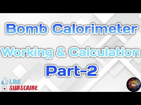 Bomb Calorimeter ll Working and Calculation ll Fuels ll Experimental Determination of HCV