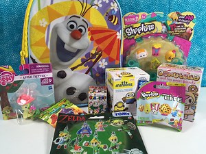 Shopkins Zomlings MLP Tokidoki Disney Frozen Olaf Surprise Backpack Unboxing | PSToyReviews