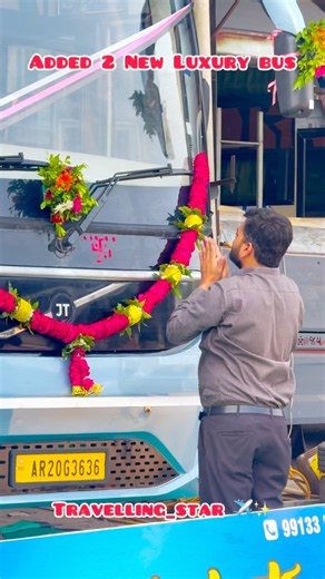 Congratulations Jyoti Travels Added 2 luxury bus Surat ll sleeper luxury bus #reels #viral #Travels