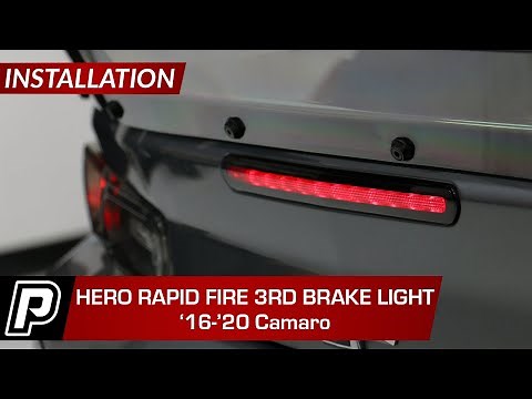 2016-2020 Camaro HERO Rapid Fire 3rd Brake Light Install - Phastek