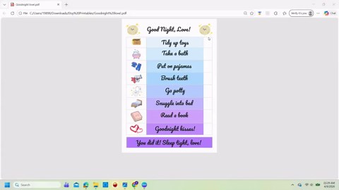 Toddler Bedtime Routine Chart Printable | Kids Night Routine Visual Schedule | Sleep Training Chart for Toddlers PDF - Etsy