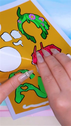 INCREDIBOX SPRUNKI Pinki Angry as Vineria Loves Oren 😡💔 | Sticker Book ASMR #shorts